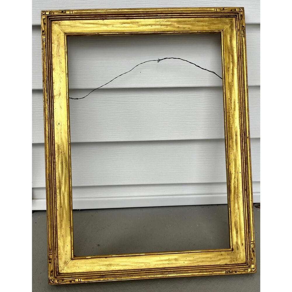 Antique Gold Gilt Arts & Crafts Picture Frame 10 x 14 Carrig Rohane Macklin Styl